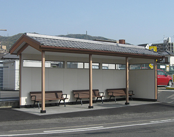 近鉄バス　石切神社前バス停留所新設