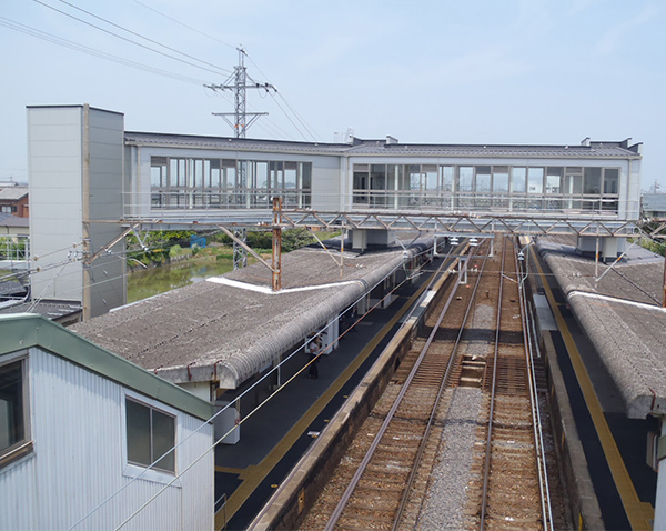 近鉄名古屋線　伊勢若松駅バリアフリー化