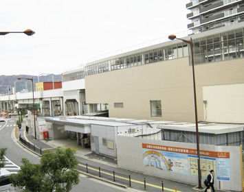 若江岩田駅（鉄骨加工量 127t）