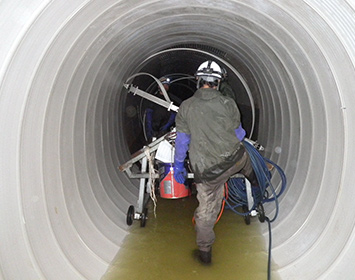 大阪市南部方面管理事務所管内下水菅きょ更生工事